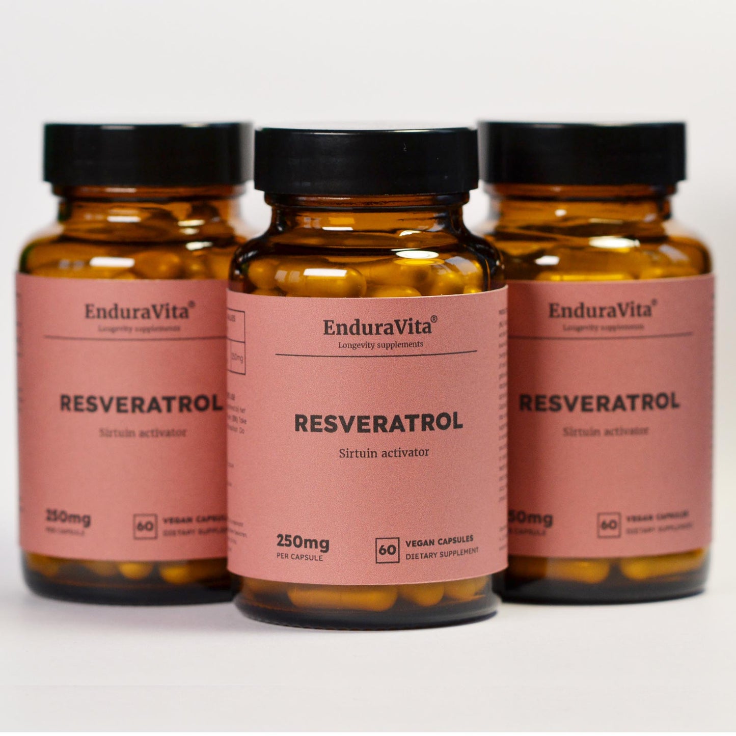 Cápsulas de resveratrol 250mg