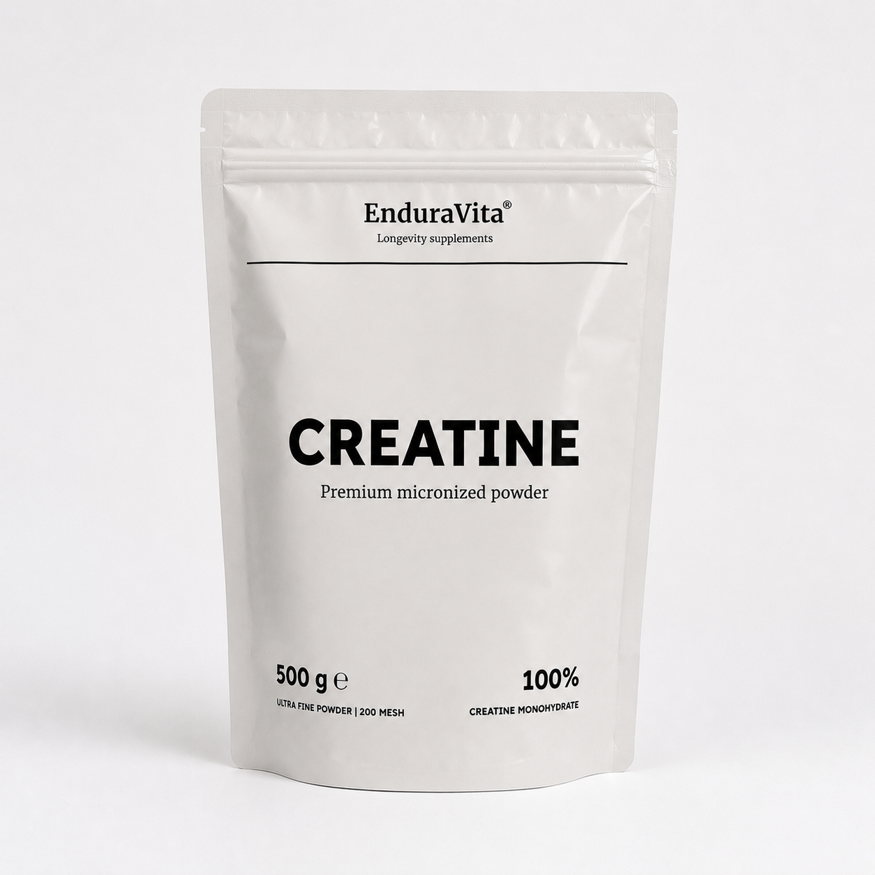 Creatina pura en polvo